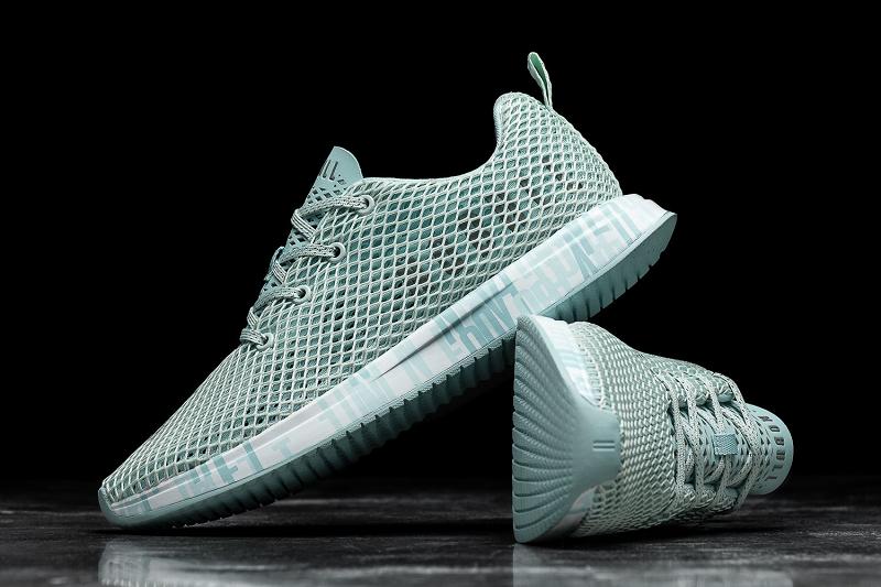 Nobull Davidsdottir Mesh Runner Men's Running Shoes Turquoise | USA X1043Y